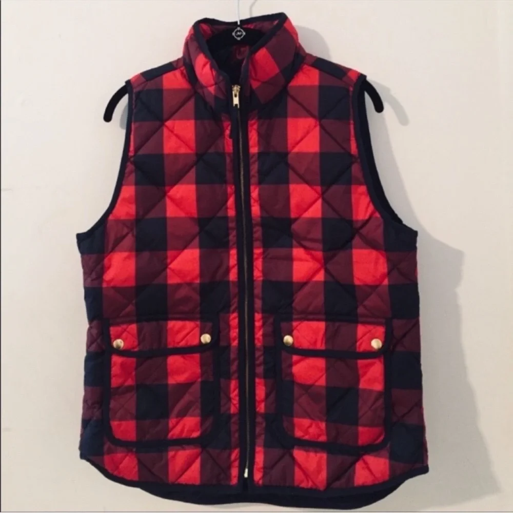 J. Crew | Vest | Excursion Buffalo Check